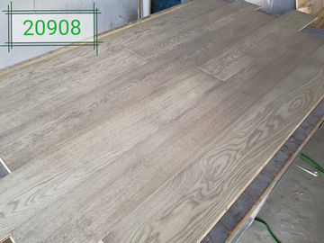 White Oak Engineered hardwood flooring with modern grey stained