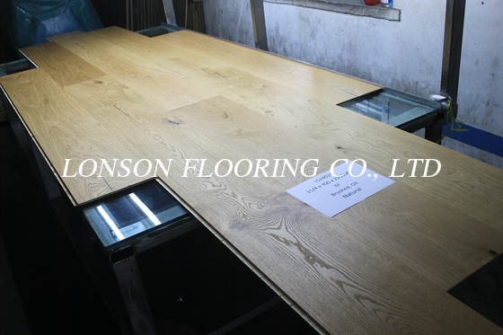 300mm Natural Oiled Oak Engineered Wood Flooring, EF Grade