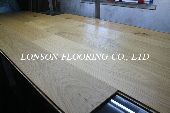300mm Natural Oiled Oak Engineered Wood Flooring, EF Grade