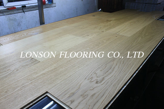 300mm Natural Oiled Oak Engineered Wood Flooring, EF Grade