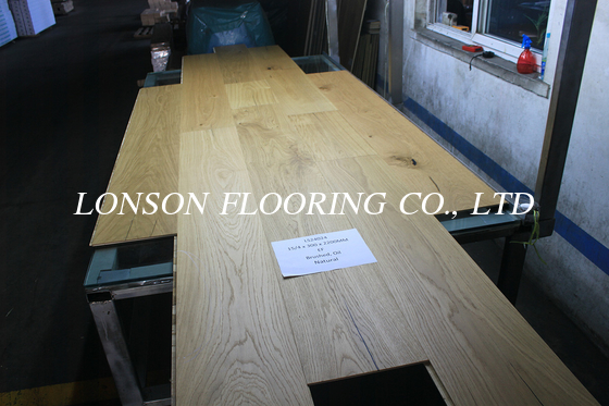 300mm Natural Oiled Oak Engineered Wood Flooring, EF Grade