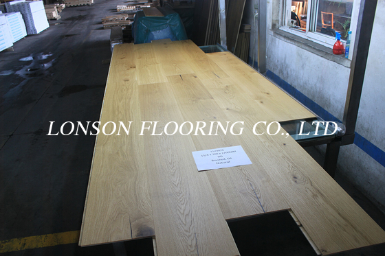 300mm Natural Oiled Oak Engineered Wood Flooring, DD Grade