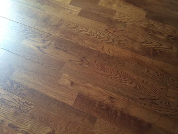 3 layers 3 strips lacquered oak engineered wood flooring, different stains