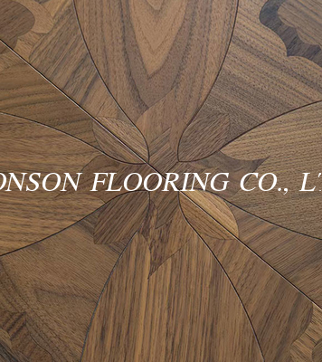 Noble Pattern Walnut Panel Engineered Wood Flooring, 600 x 600MM