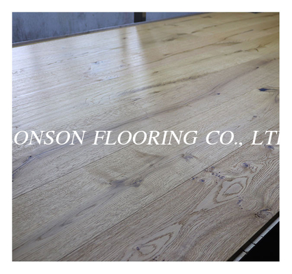 PEFC Certificated Oak Engineered Wood Flooring, Handscraped, Click, Oiled