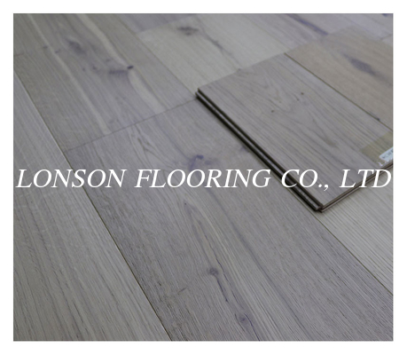 White Oiled Oak 3 Layers Wood Flooring, 220MM, DEF Grade, Click Joint