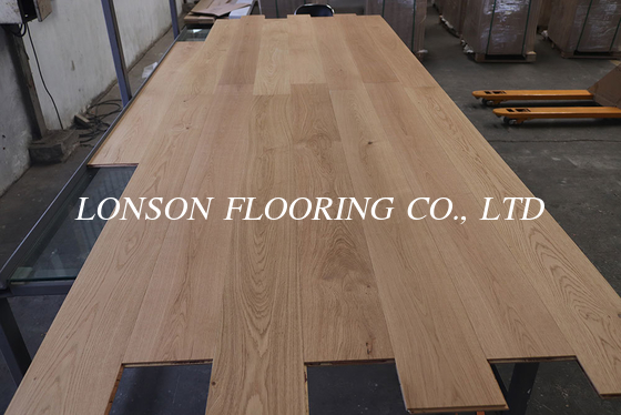 Natural Lacquered  A/B/C Grade Oak Engineered Wood Flooring, Origin: Indonesia