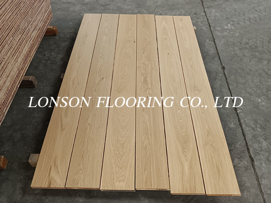 Natural Lacquered  A/B/C Grade Oak Engineered Wood Flooring, Origin: Indonesia
