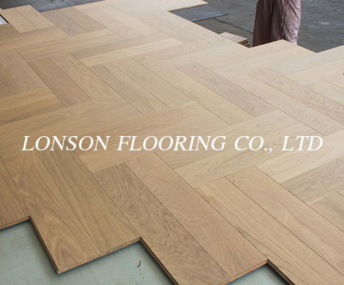 Herringbone Oak Engineered Hardwood Flooring, High Quality, Factory Price