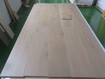 smoked and burshed European Oak engineered wood flooring with width 240MM