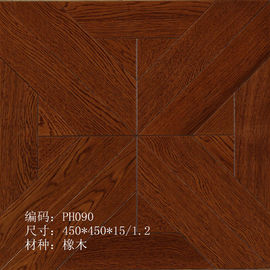 White Oak engineered parquet tiles wood flooring with different stained and competitive prices