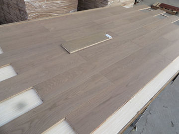 brushed prime Russian Oak Multi Layers parquet flooring to Thailand, Vietnam, color E06