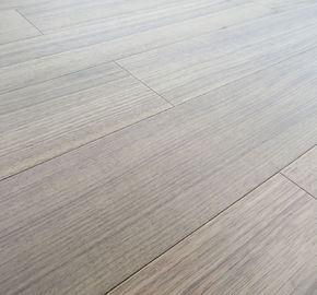 slight brushed American walnut engineered wood flooring, natural lacquer with matt finishing