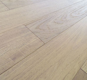 slight brushed Teak engineered hardwood flooring with natural matt finishing