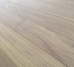 slight brushed Teak engineered hardwood flooring with natural matt finishing