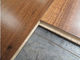 stained American Walnut engineered hardwood flooring with click joint to India