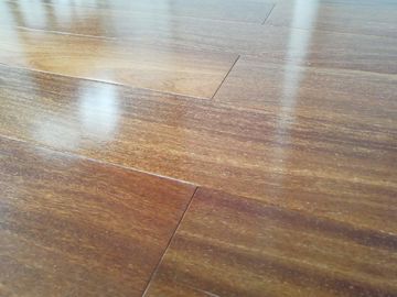 Exotic Cumaru (Brazilian Teak) Engineered Hardwood Flooring with natural glossy finishing