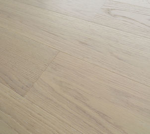 premium A/B grade American White Oak Engineered Wood Flooring, color EB02, slight brushed