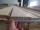 Unfinished Oak veneered bevelled skirting with finger joint Fir Core