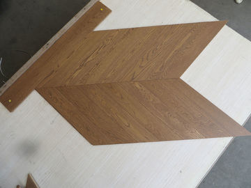 premium White Oak Chevron Engineered parquet flooring