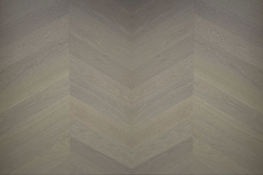 Parquet Chevron Oak Engineered Wood Flooring with angle 60 degree