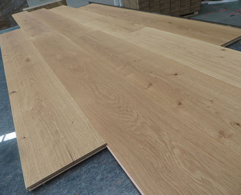 wax oiled European Oak wide plank wood flooring to UK, character grade