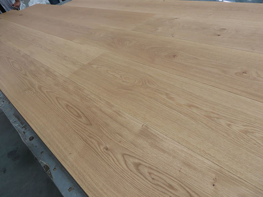 260mm wide European Oak engineered wood flooring with wax oil finishing, character ABCD grade