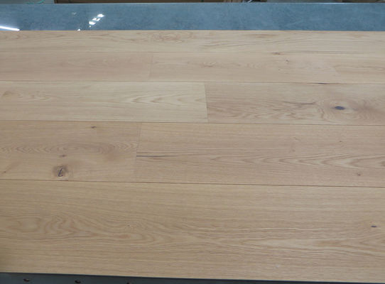 260mm wide European Oak engineered wood flooring with wax oil finishing, character ABCD grade