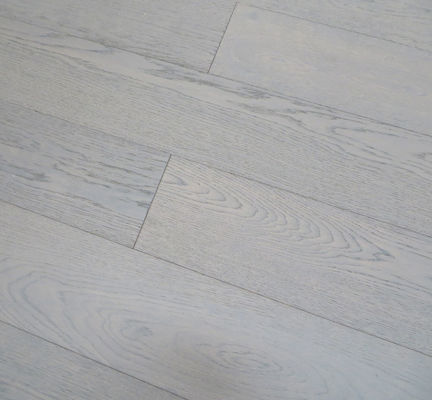 dark gray European Oak multi ply wood flooring with character grade