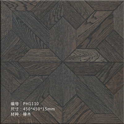 Different designs Oak Engineered Parquet Flooring panels