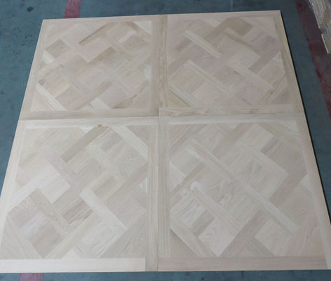 unfinished versailles oak engineered panels with internal bevels