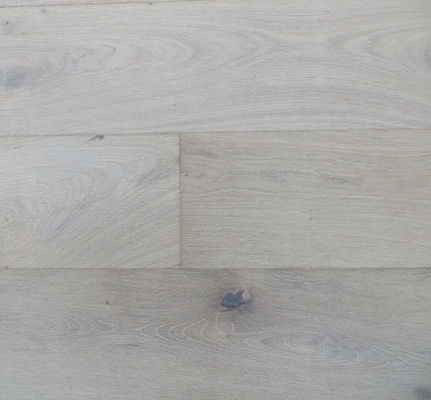 popular stained European Oak engineered wood flooring with light smoked surface, color S