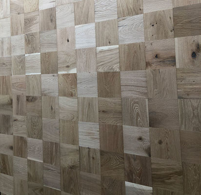 mosaic oak parquet flooring, unfinished, embossed, character ABCD grade