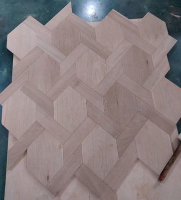 Modern Hexagon Wood Parquet Flooring with different sizes/stains