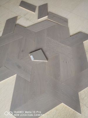 Modern Hexagon Wood Parquet Flooring with different sizes/stains