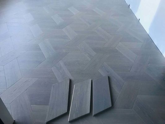 Modern Hexagon Wood Parquet Flooring with different sizes/stains