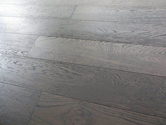 Modern Gray Oak Engineered  Hardwood Flooring 5&quot;, Color Slate