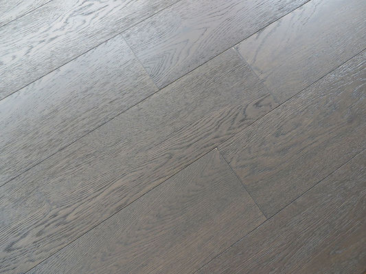 Modern Gray Oak Engineered  Hardwood Flooring 5&quot;, Color Slate