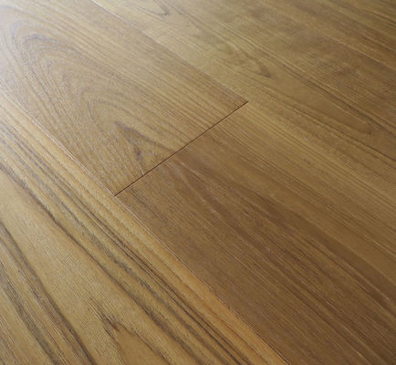 190mm single plank Burma Teak Engineered Hardwood Flooring, natural color