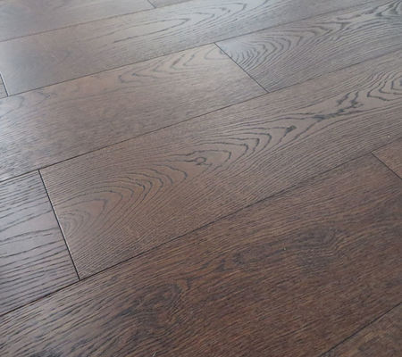 Mocha stained Oak Engineered Hardwood Flooring, selected ABC