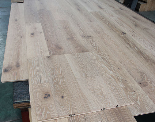 white washed oak engineered wood flooring to Mexico, character grade