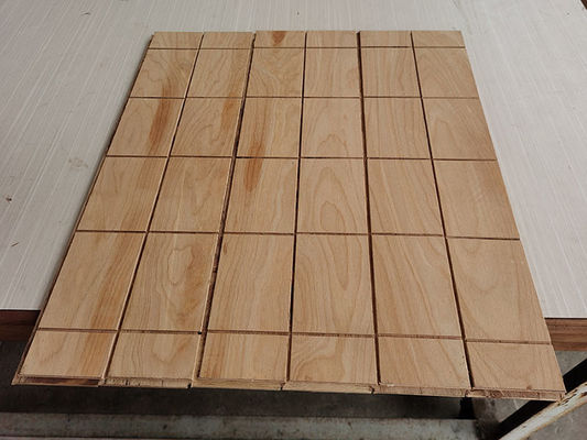 2 Layers White Oak Engineered Parquet Flooring Square Edge, A/B Grade