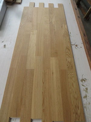 2 Layers White Oak Engineered Parquet Flooring Square Edge, A/B Grade