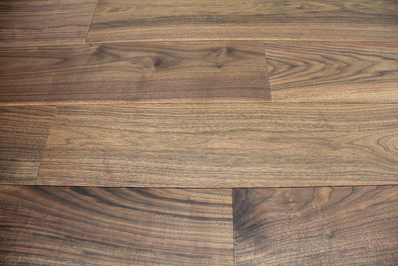 Natural Oiled American Walnut Wide Plank Engineered Wood Flooring