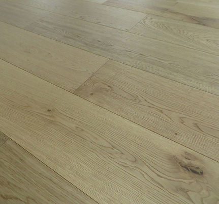 240mm/9.5&quot; Wide Natural Oak Engineered Wood Flooring, Selected ABC Grade