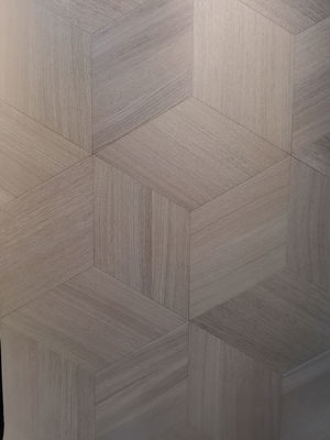 Prime Grade Hexagon Natural Oak Parquet Flooring, Straight Grain