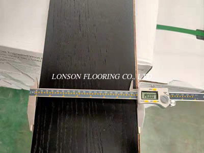 100% Pure Black Oak Multi-Layers Engineered Wood Flooring