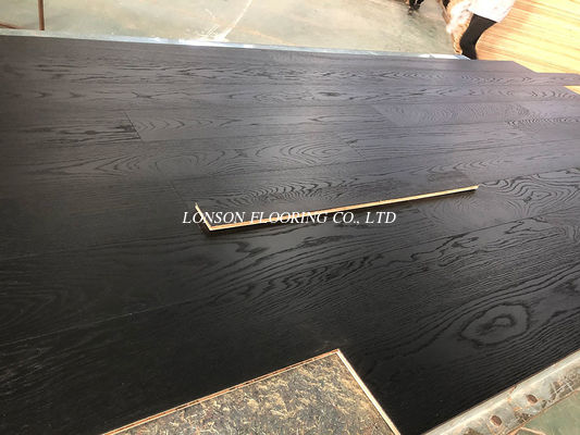 100% Pure Black Oak Multi-Layers Engineered Wood Flooring