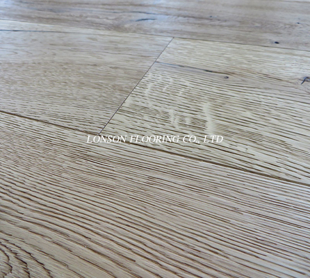 Natural Rustic Oak Engineered Wood Flooring, Embossed Surface