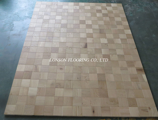 Mosaic Oak Engineered Parquet Flooring, Embossed,  Invisible Lacquer